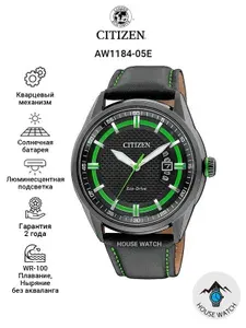 Мужские CITIZEN AW1184-05E Ситизен оригинал наручные часы кварцевые aw1184 05e