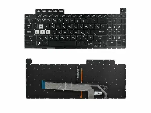 Клавиатура Premium (0KNR0-681MRU00) с подсветкой RGB для Asus TUF Gaming FX506 FX506U FX706 FA706