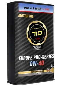 PARTNUMBER 710 EUROPE PRO 0W-40 Масло моторное, Синтетическое, 1 л