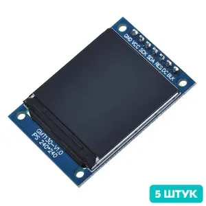 Цветной IPS TFT дисплей на ST7789 SPI, 240х240 1.3" (5 штук)