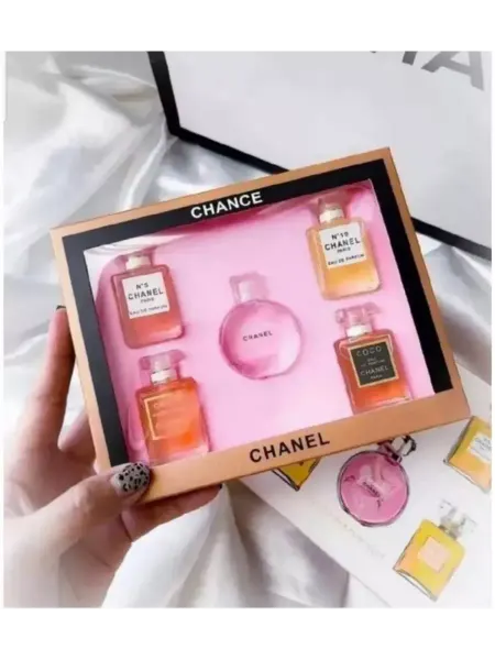 Beauty cosmos Подарочный набор духов Chanel 5 в 1
