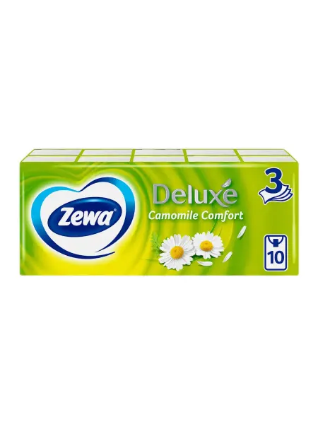 Носовые платочки Zewa Deluxe - 1 упаковка в ассортименте