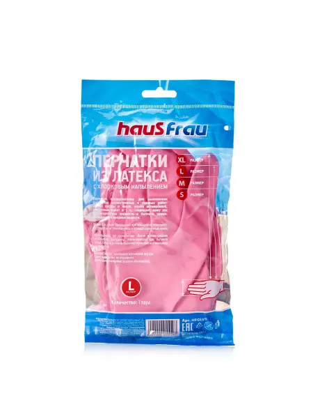 Haus Frau Перчатки хозяйственные S, 1 пара