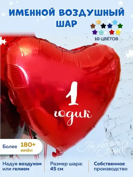 На радость всем Воздушный шар 1 год