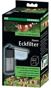 Фильтр внутренний угловой Dennerle Nano corner filter для аквариума 10 40 л, 150 л/ч, 2 Вт