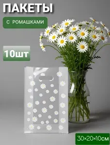 Пакет подарочный 30*20*10 см, 10 шт.
