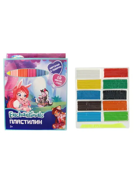Centrum Пластилин 10 цветов "Enchantimals"