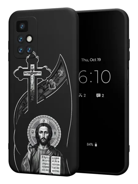 FACTORIA Чехол на Xiaomi Redmi 10 с православным принтом