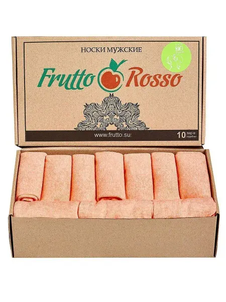 Frutto Rosso Носки мужские набор 10 пар, подарок