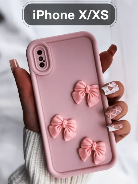 LUMILUM Чехол на iPhone X XS Айфон 10 с принтом силиконовый