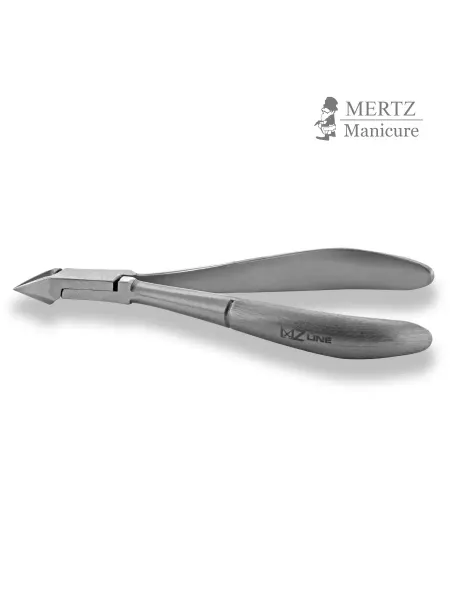 MERTZ Кусачки для кутикулы 10 мм. Ручная заточка