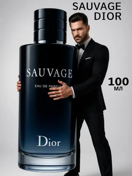 Dior Sauvage EDT 100 ml Мужские духи цитрусовые фужерные
