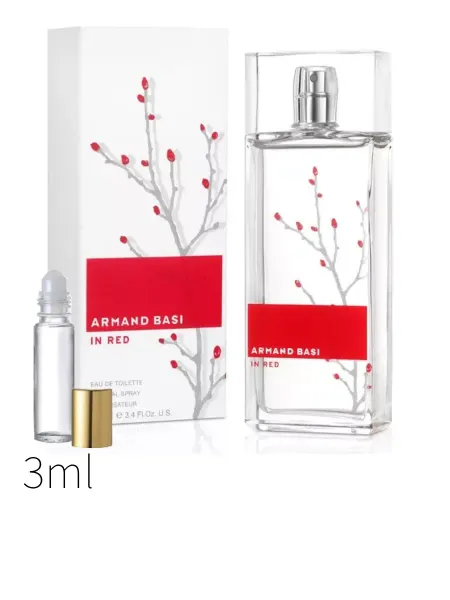 ДУХИ МАСЛЯНЫЕ 100% ORIGINALмасляные духи ARMAND BASI in red (3ml)