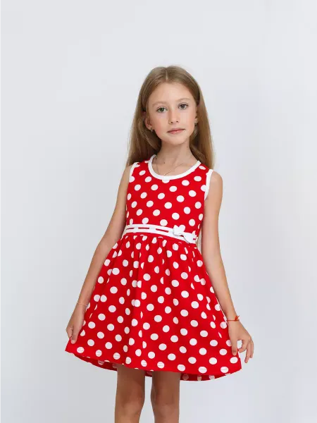 Babykiss Платье трикотажное в садик хлопок 100%