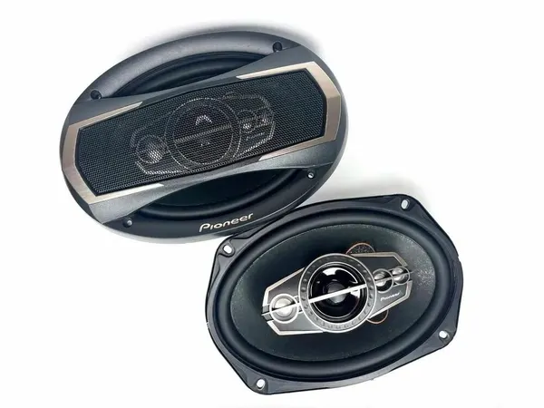 Автомобильные динамики Pioneer / Комплект из 2 штук / Коаксиальная акустика 5-полосная, Овалы (6х9 Дюйм.) 1000 Вт.
