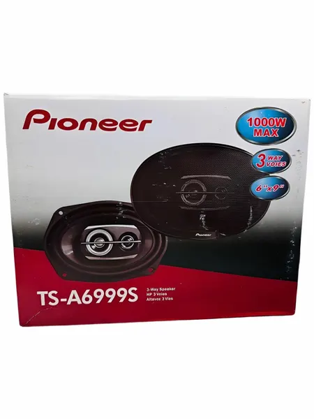 Автомобильные Динамики Pioneer TS-A6999S, 1000Вт, 3-х полосные овальные колонки 6x9