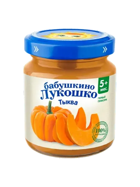 Бабушкино Лукошко Пюре тыква 100г