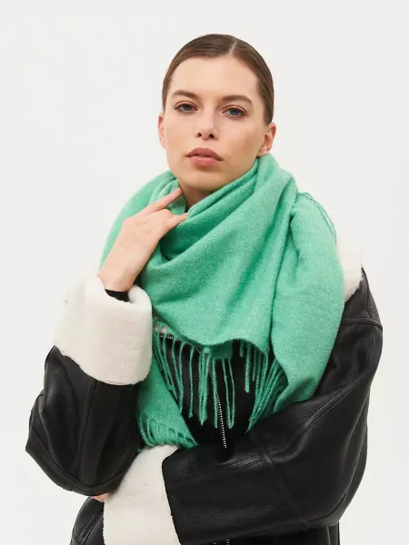 ROSEDENA Платок женский шерстяной осенний 100х100 см