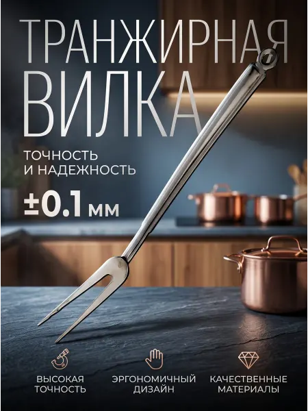 Эффективная транжирная вилка с ЦМР для точных измерений