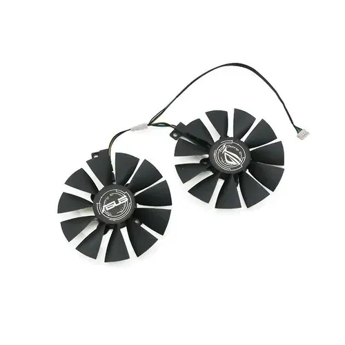 Кулеры для видеокарт ASUS RX 400, 500 Series; GTX 1060, 1070 EXPEDITION, DUAL; RX 460 STRIX. T129215SU, 87мм.