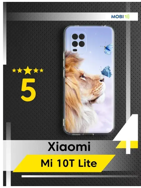 Mobi711 Прозрачный чехол-бампер Xiaomi Mi 10T Lite