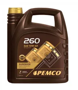 PEMCO 260 10W-40 Масло моторное, Полусинтетическое, 4 л
