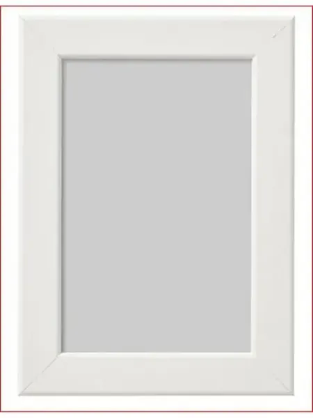 IKEA Фоторамка 10х15, тёмно-серо-голубая, FISKBO