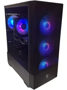 MSI Системный блок 112R (Intel Core i5-14400F, RAM 32 ГБ, SSD 512 ГБ, NVIDIA GeForce RTX 5060 (8 Гб), Windows 11 Pro), 20230470, черный