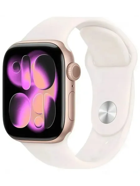 Умные часы Apple Watch Series 11 42 mm Rose Gold Sport Band M/L