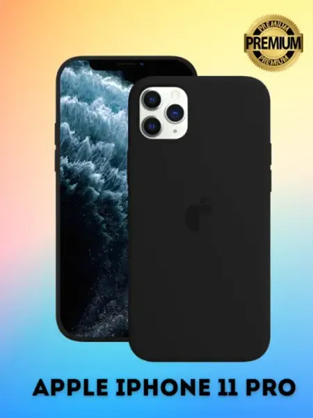 SlipCover Силиконовый матовый чехол Soft Touch на Apple iPhone 11 Pro…