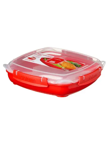 SISTEMA Контейнер низкий Microwave 880мл СВЧ 1105