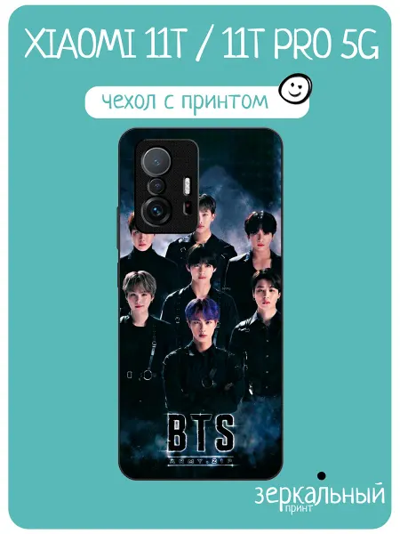 INCoverCase Чехол на Xiaomi 11T принт BTS