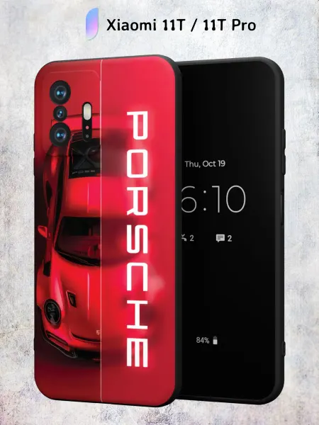 Secret.Case.Store Чехол на Xiaomi Mi 11t и 11t Pro с принтом Порше
