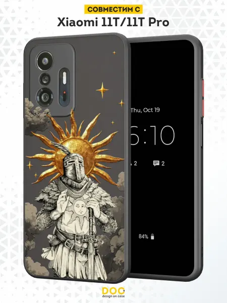DesignOnCase Чехол Бампер на Xiaomi Mi 11t с принтом Dark Souls