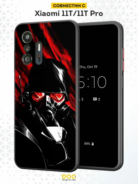 DesignOnCase Чехол Бампер на Xiaomi Mi 11t с принтом Fallout