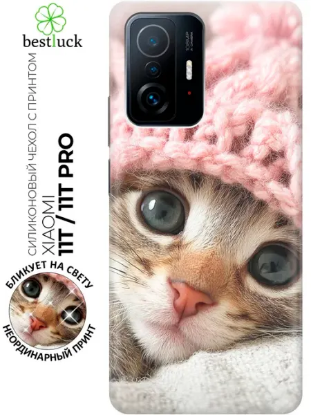 Xiaomi Чехол на 11T, 11T Pro с котиками