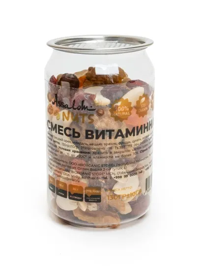 Смесь витаминная — натуральный источник энергии и пользы каждый день, 130 гр