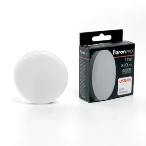 Лампа светодиодная GX53 11W 4000K белый свет 10 шт Feron LB-1511 38206