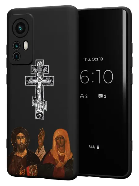 FACTORIA Чехол на Xiaomi Mi 12 и 12X Православный крест