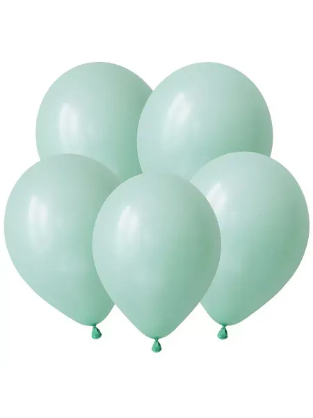 Holiville Мятный Макаронс, Matte green Macarons, 12,5 см, 100 шт