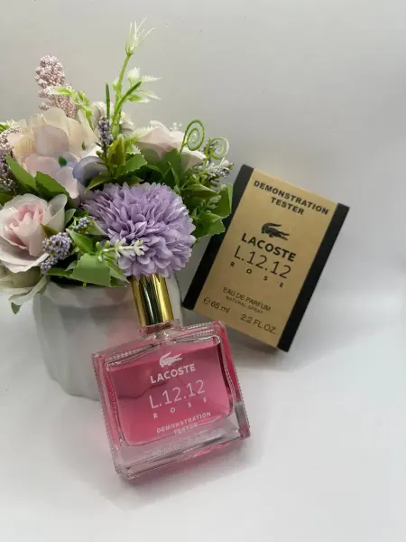 ОРИГИНАЛ ТЕСТЕРЫ ДУХИ АРАБСКИЕ Тестер Lacoste L.12.12. Rose edp, 65 ml