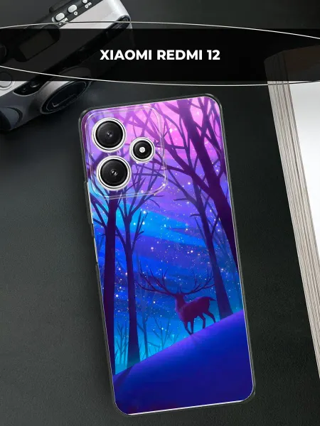 Xiaomi Чехол на Redmi 12 зимний