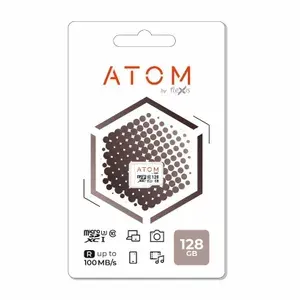 Карта памяти Atom AMSDU3/128GB 128 ГБ (AMSDU3/128GB) - V10, запись - 30 Мбайт/сек, чтение - 90 Мбайт/сек