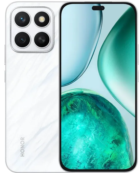 Смартфон HONOR X8C 8/128 ГБ, Dual nano SIM, Android 15, 6,7", белый