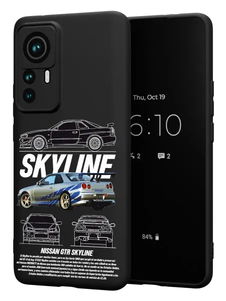 FACTORIA Чехол на Xiaomi 12T 12T Pro с принтом Nissan
