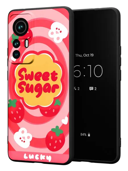 FACTORIA Чехол на Xiaomi 12T 12T Pro с принтом Sweet Sugar