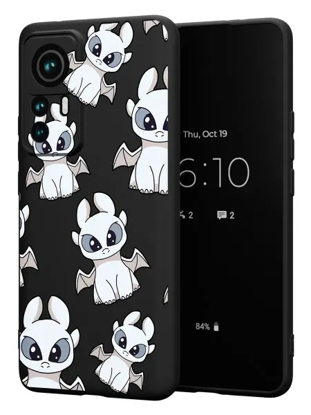 FACTORIA Чехол на Xiaomi 12T 12T Pro с принтом Дракончик