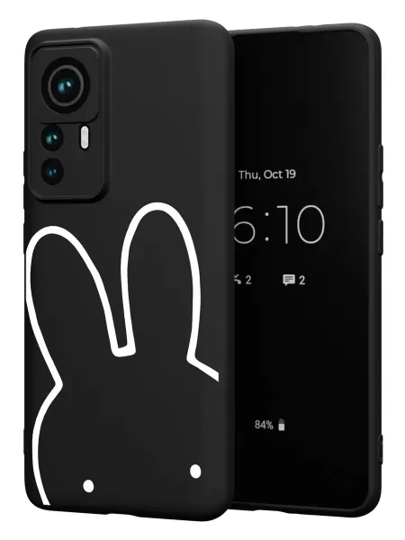 FACTORIA Чехол на Xiaomi 12T 12T Pro с принтом Зайчик