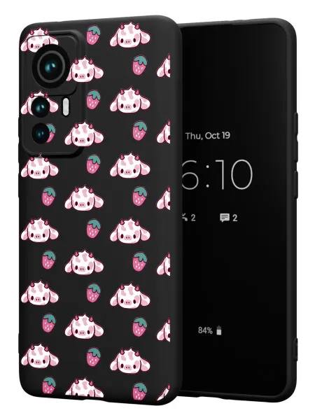 FACTORIA Чехол на Xiaomi 12T 12T Pro с принтом Коровки