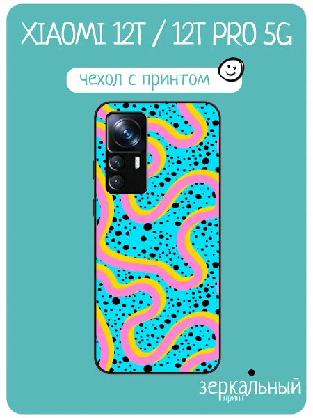 INCoverCase Чехол на Xiaomi 12T принт узоры